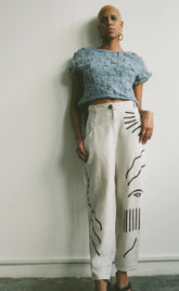 Recycled Cashmere Oversized Jumper, Blue